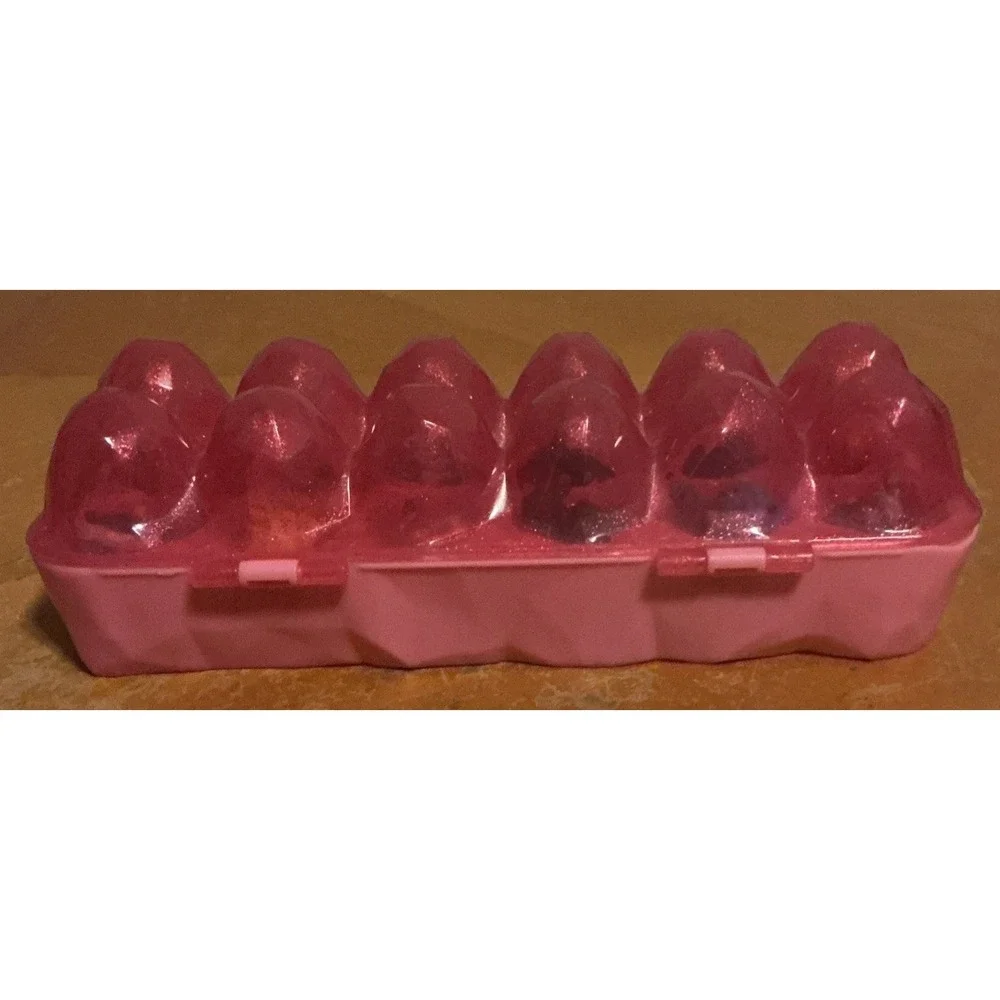 Hatchimals Colleggtibles 12 Pack Egg Carton Case Pink Sparkle With 12 Hatchimals